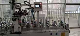 Heiße Schmelze Pur Profil-Verpackungs-Maschinen MDF hölzerne für Aluminium-Wpc /upvc /pvc