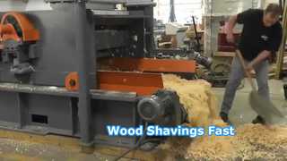 Holzgräbermaschine für Geflügelbetten