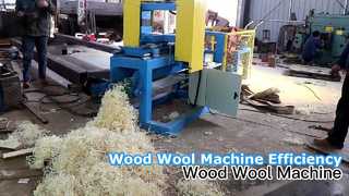 Holzwolle-Maschine