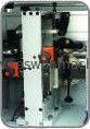 W80mm-Rand-Streifenbildungs-Trimmer-Maschine, 15m/Min Kitchen Cabinet Making Machine
