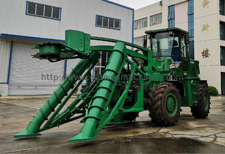 Stiel-Zuckerrohr-Erntemaschine des kleinen Maßstabs 52kw landwirtschaftliche der Maschinerie-4x4 ganze