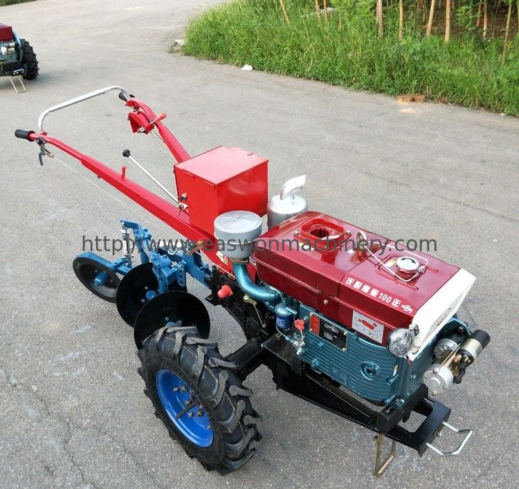 Water Cooling 2 Wheel Walking Tractor 20hp 22hp Diesel Motocultor